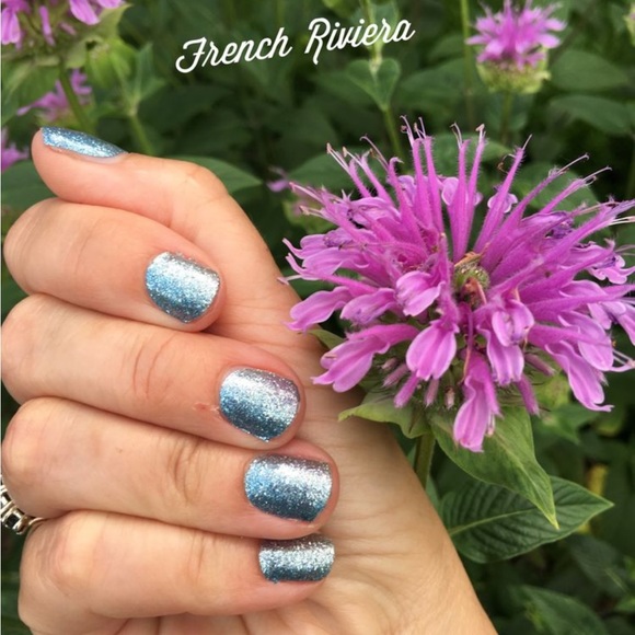 Color Street Other - *Retired* Color Street: French Riviera | Blue Silver Gradient Glitter Sparkle